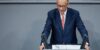 Bundeskanzler Friedrich Merz bei der Regierungserklärung im Bundestag